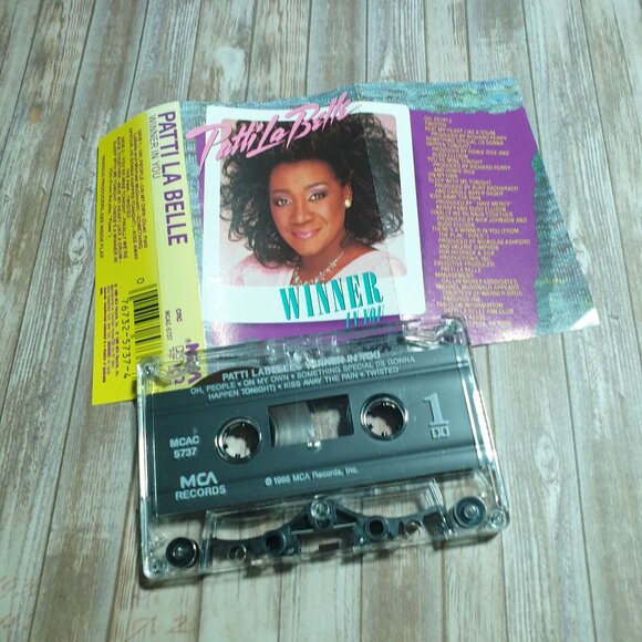 Patti LaBelle "Winner In You" Audio Cassette Tape Album Vintage 1986 MCA Records - Picture 3 of 3